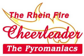 Rhein Fire Cheerleader the Pyromaniacs Dsseldorf